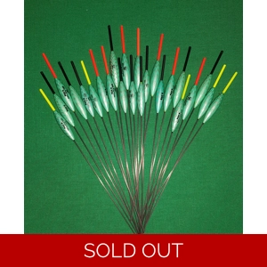 'MATCH RANGE' CLEARANCE x 24 Pole Floats (SRG004)